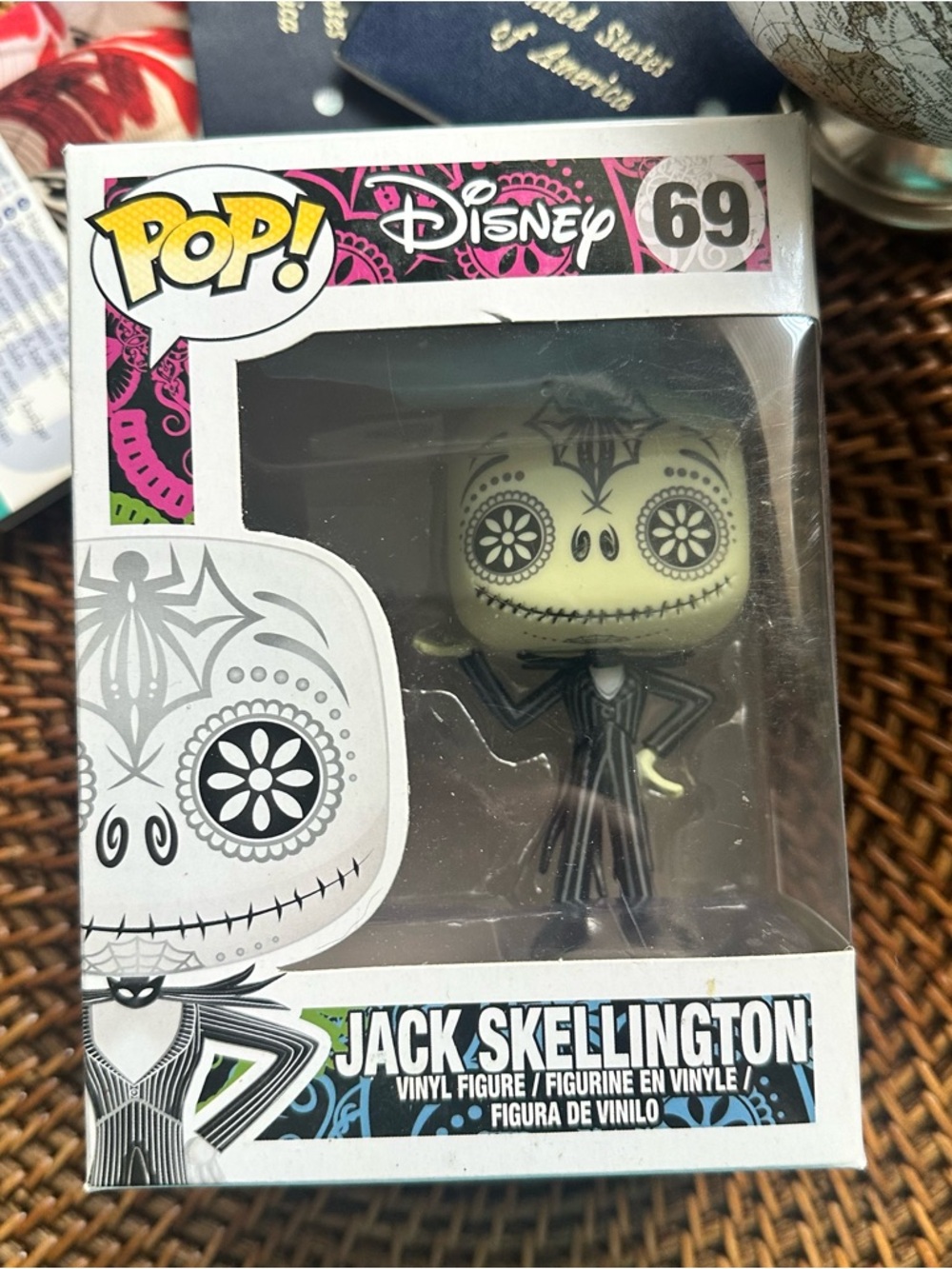 Funko Pop! Disney #69 Day of the Dead Jack Skellington New in Box
